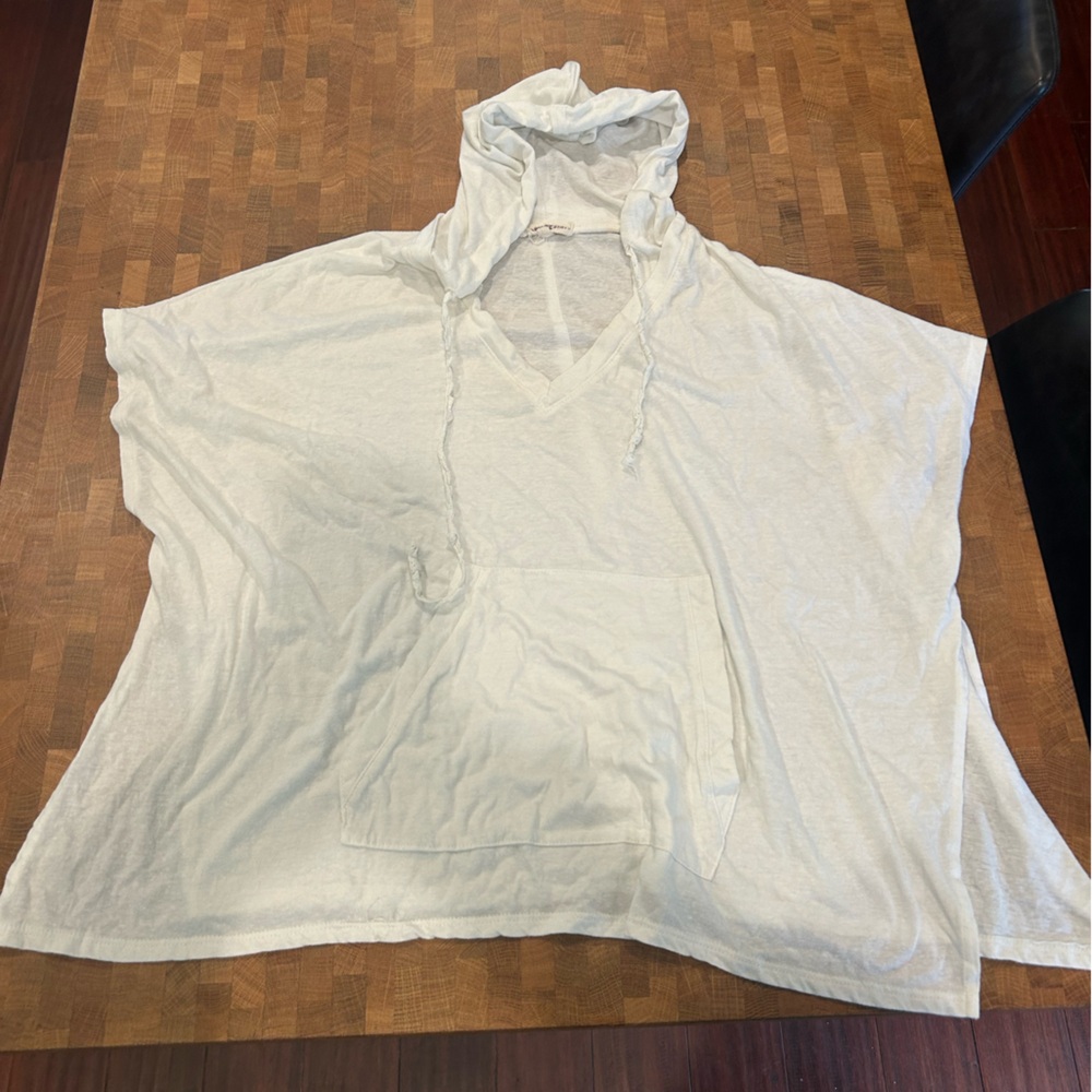 Altar’d State Oversized Hooded Top White Size Extra Small